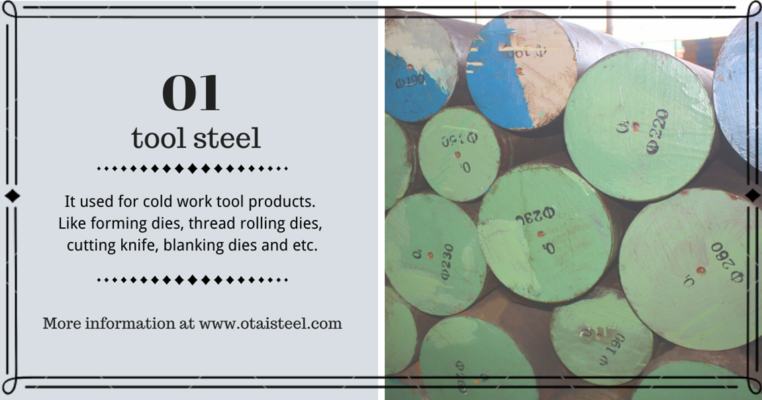 O1 cold work tool steel