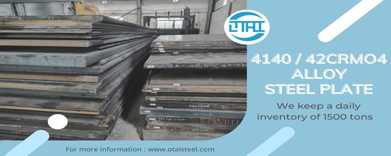 4140 steel flat stock-thickness range from 12-180mm are available in stock