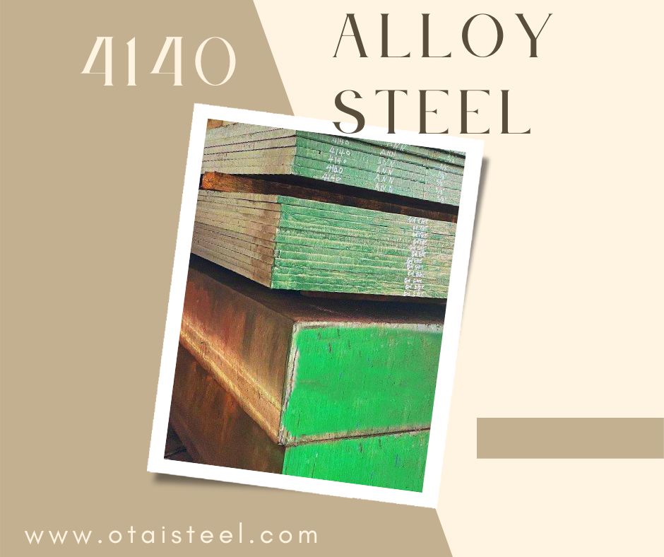 Sustainability aspects of 4140 steel production and usage