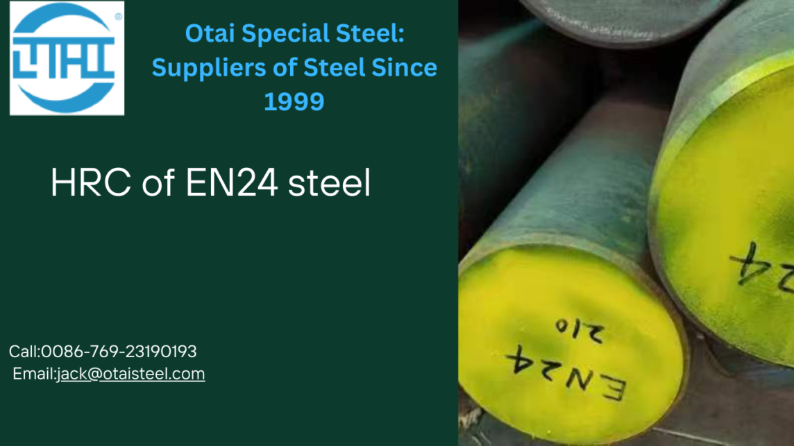 HRC of EN24 steel