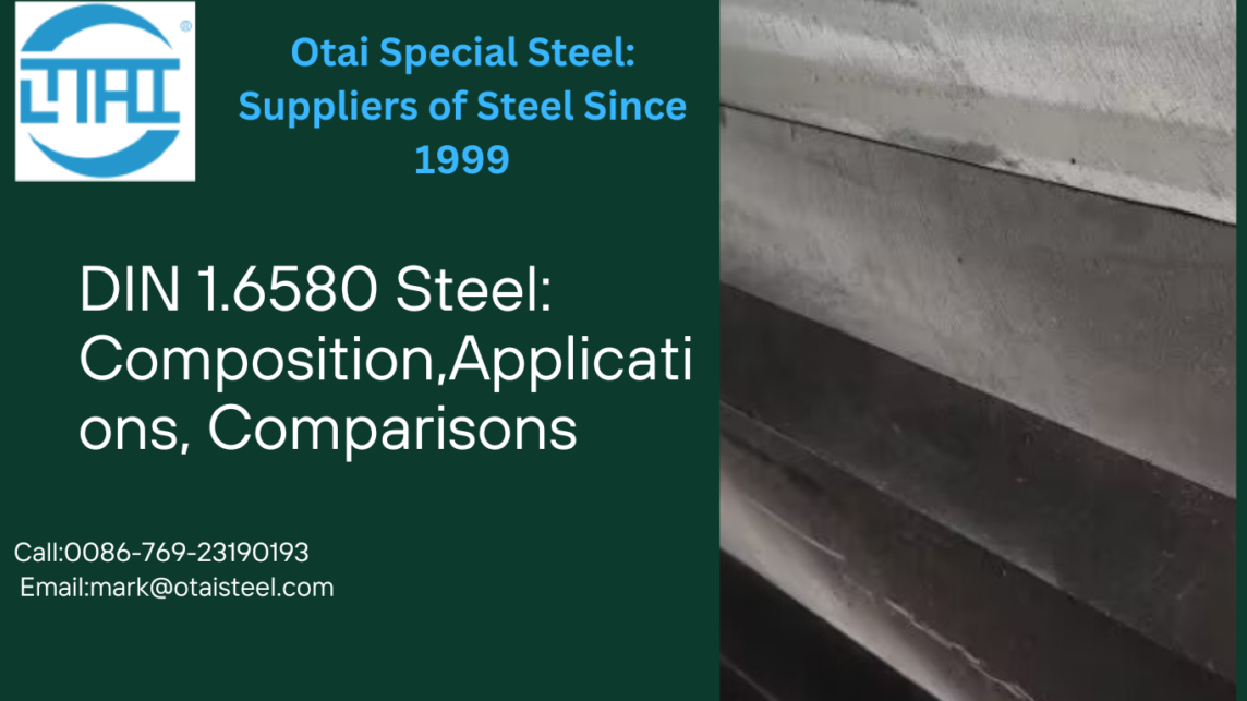 DIN 1.6580 Steel: Composition,Applications, Comparisons