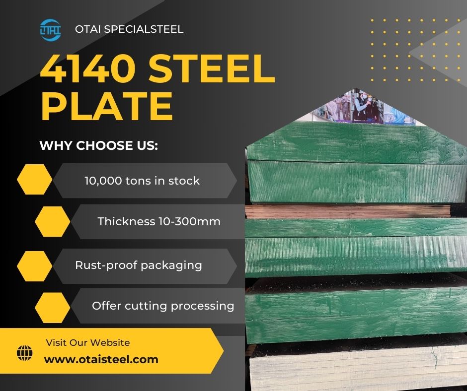 Thickness Variations of 4140 Steel Plates: Highlighting OTAI's Versatility