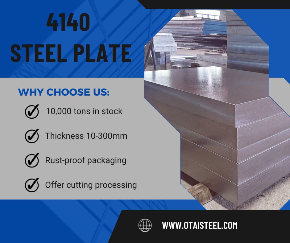 4140 Steel Bar Stock – Sizes, Grades, and Industrial Uses