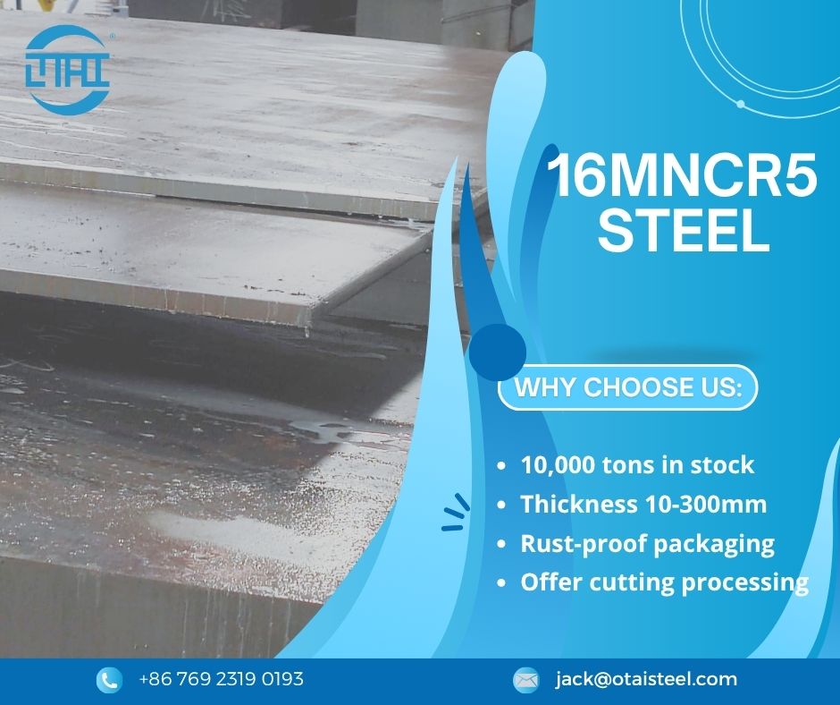 16MnCr5 alloy Steel Properties: Key Features and Applications