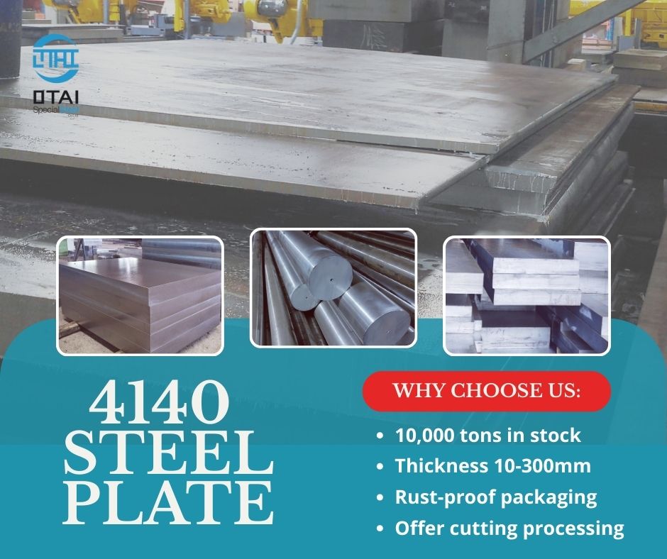 Low Alloy 4140 Steel – Properties and Engineering Applications
