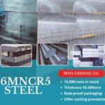 What is the main use of 16MnCr5 steel flat bars?