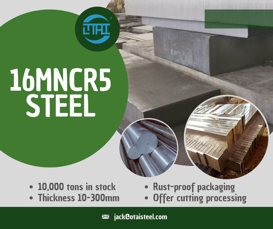 Exploring the physical properties of 16MnCr5 steel