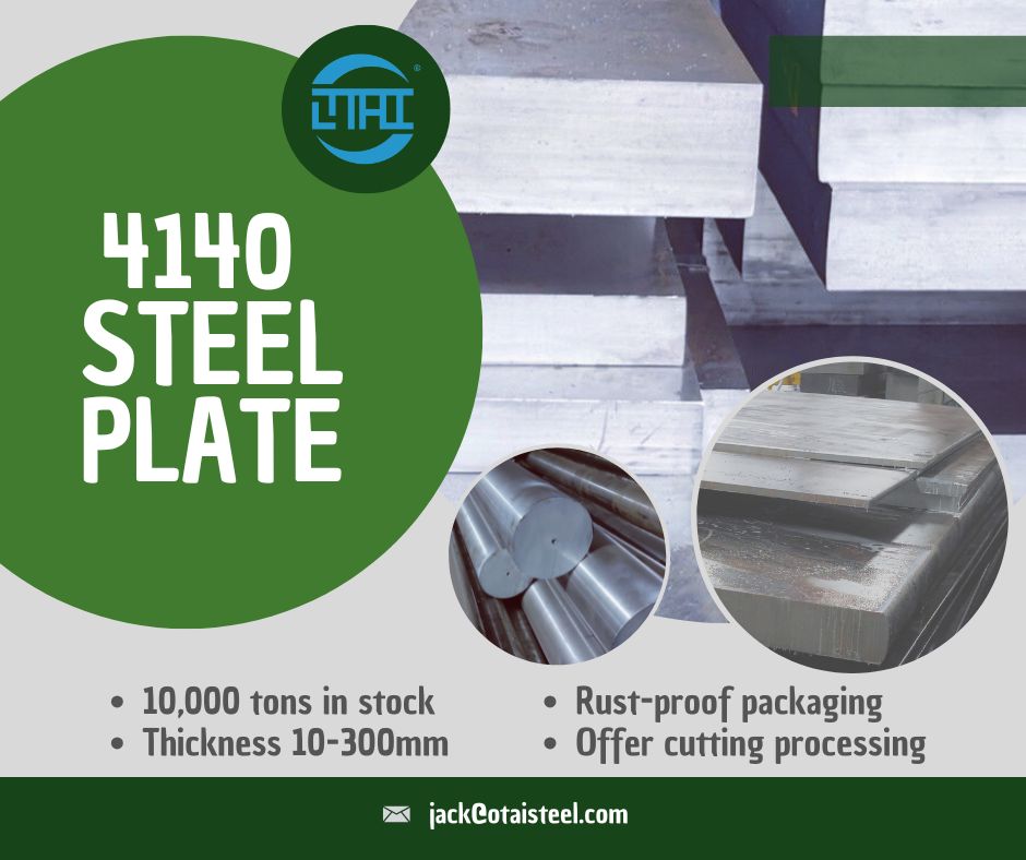 4140 Steel RC Hardness – Practical Insights for Engineers and Buyers

When engineers evaluate alloy steels for strength, wear resistance, and durability, 4140 steel RC hardness often stands at the center of the discussion. RC refers to Rockwell C hardness, a standardized hardness scale engineers use to measure resistance to indentation. By understanding the RC hardness of 4140 steel, designers can choose the right heat treatment condition and optimize performance in real-world applications.

In this article, we explore 4140 steel RC hardness values, influencing factors, heat-treatment effects, testing methods, and industrial applications.

🔍 What does RC hardness mean for 4140 steel?

RC hardness (HRC) measures how deeply a diamond indenter penetrates the steel surface under a specific load. A higher HRC value means the surface resists deformation more effectively. Because 4140 is a chromium-molybdenum alloy steel, it responds extremely well to heat treatment, so engineers can control its RC hardness over a broad range.

Manufacturers frequently choose 4140 steel because they can adjust hardness without sacrificing toughness, which gives significant flexibility in design.

🧪 Typical RC hardness range of 4140 steel

The 4140 steel RC hardness depends mainly on the heat treatment condition. The most common hardness levels appear in the following ranges:

⭐ Typical hardness values
Heat Treatment Condition	Rockwell C Hardness (HRC)
Annealed	18 – 22
Normalized	28 – 32
Quenched & Tempered	28 – 55
Nitrided Surface	60+ (surface only)

Engineers can select the hardness level according to load, wear resistance requirements, and impact expectations.

⚙️ How heat treatment changes 4140 steel RC hardness

Heat treatment directly controls 4140 steel RC hardness. Each process produces a distinct balance of hardness and toughness.

🔥 Annealing

Annealing softens the steel. It relieves internal stress and improves machinability. After annealing, the hardness usually stays between 18 and 22 HRC. Toolmakers use this condition for machining before final hardening.

🔥 Normalizing

Normalizing refines the grain structure. It increases strength and hardness while maintaining reasonable ductility. The hardness typically reaches 28–32 HRC. Machinists still handle it while gaining better strength.

🔥 Quenching and Tempering

Quenching raises the hardness sharply, and tempering reduces brittleness while keeping high strength. After Q&T, 4140 steel RC hardness can range from 28 to 55 HRC depending on temperature and time. Designers usually choose 30–40 HRC for shafts and axles and 50–55 HRC for wear parts.

🔥 Nitriding

Nitriding diffuses nitrogen into the surface. It forms very hard nitrides, pushing surface hardness above 60 HRC while maintaining a tough core. This combination suits gears, spindles, and high-wear components.

🛠️ How engineers measure RC hardness of 4140 steel

Quality control teams commonly use the Rockwell hardness tester. The procedure includes:

Prepare a flat, clean test surface

Apply preliminary test load

Apply main test load

Measure penetration depth

Convert reading to HRC value

This test gives fast, repeatable hardness results that buyers and manufacturers both trust.

🏗️ Applications based on different RC hardness levels

Engineers match component function with 4140 steel RC hardness level. Here are common fields:

⚙️ Machinery components

Shafts, gears, and spindles require both strength and toughness. Designers often select 30–40 HRC.

🚗 Automotive

Axles, crankshafts, and drive shafts benefit from quench-and-tempered 4140 at 28–38 HRC to handle dynamic loading.

🛢️ Oil & gas

Drill collars, tool joints, and heavy-duty tubular goods demand high fatigue resistance. Engineers prefer 32–45 HRC.

🛠️ Tooling

Punches, dies, bushings, and wear plates frequently use 50–55 HRC or nitrided surfaces exceeding 60 HRC.

The ability to tune hardness allows one steel grade to serve many industries.

✨ Key advantages of 4140 steel RC hardness control

Choosing 4140 steel gives many engineering benefits:

Wide adjustable hardness range

Strong wear resistance at higher HRC levels

Excellent core toughness after tempering

Compatibility with carburizing and nitriding

Reliable fatigue resistance

Good machinability in annealed condition

Because engineers can tailor properties easily, 4140 remains a preferred alloy steel for critical components.

🧭 Factors that influence 4140 steel RC hardness

Several variables directly affect 4140 steel RC hardness:

Carbon content

Quenching medium (oil, polymer, water)

Section size

Tempering temperature

Holding time

Cooling rate

Alloy distribution and microstructure

Engineers who control these parameters achieve predictable final hardness.

💡 Company Advantages – Why source 4140 steel from Otai Special Steel?

When hardness specification matters, material consistency matters even more. Otai Special Steel supports engineering projects with:

Large stock of 4140 bars, plates, tubes, and pre-hardened materials

Custom heat treatment: Q&T, normalizing, annealing, nitriding

Precision cutting and machining services

Ultrasonic testing, chemical composition testing, and SGS inspection

Technical support for hardness selection based on application

We help you match 4140 steel RC hardness to your actual working condition.

❓ FAQ

Q1: What is the maximum RC hardness of 4140 steel?
After quenching and tempering, it can reach 55 HRC. Nitrided surfaces can exceed 60 HRC.

Q2: Does higher RC hardness always mean better performance?
No. Higher hardness increases wear resistance but reduces impact toughness. Engineers balance hardness with application needs.

Q3: Can machinists easily cut 4140 steel at high RC levels?
Machining becomes difficult above 30 HRC. Carbide tooling and proper speeds help maintain tool life.

Q4: Does heat treatment change dimensions?
Yes, thermal cycles cause distortion. Precision parts usually require post-treatment machining.

Q5: Is 4140 steel suitable for both surface and through-hardening?
Yes. It responds well to through-hardening and also works excellently with nitriding or induction hardening.