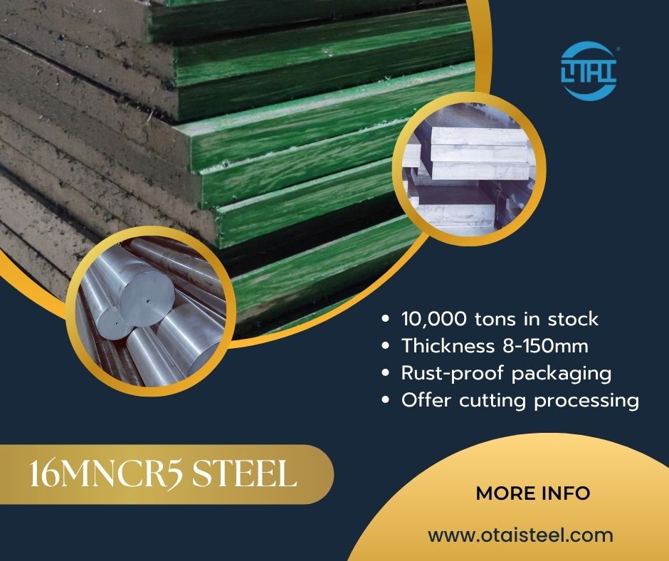 16MnCr5 Case Hardening Steel – Properties and Industrial Applications