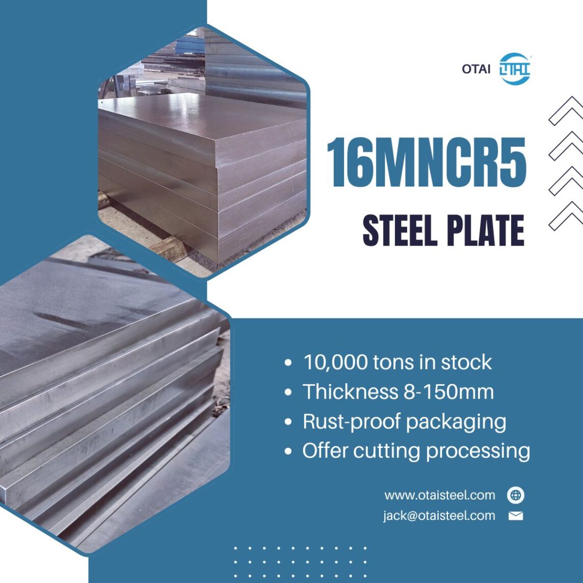 16MnCr5 Steel Plate: Specification, Properties and Industrial Applications