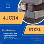 41Cr4 Steel: Properties, Chemical Composition, Hardness, Heat Treatment and Applications