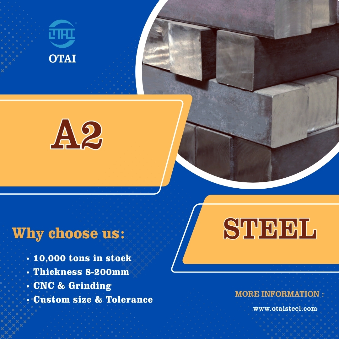 A2 Steel: Hardness, Heat Treatment, Applications and Equivalent Grades